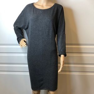 H by Bordeaux Charcoal Dress Size M